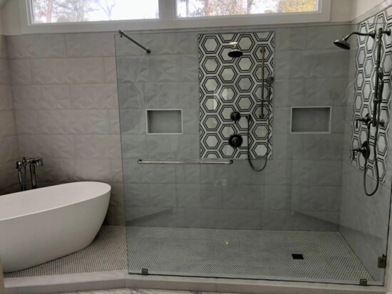 Master bathroom complete renovation