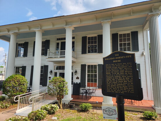 The Holliday-Dorsey-Fife House.