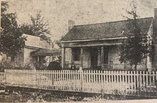 The Tandy King House, c. 1896. 