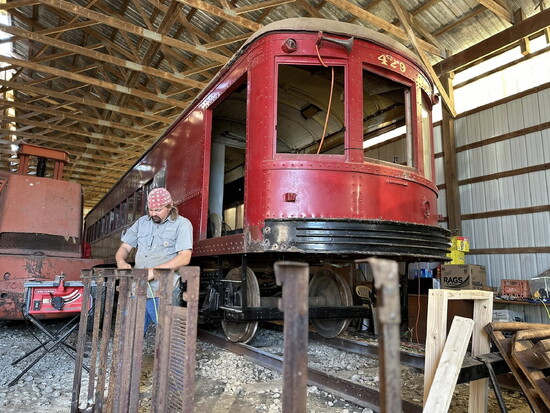 Jakob Stage, chief mechanical officer, Hoosier Heartland Trolley Co. 
