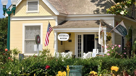 The historic Queen Anne-style house, home to the Redondo Beach Historical Museum.