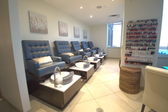 Manicures and pedicures are just a few of the services offered at Sole-renity Spa.