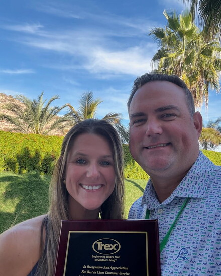 Heather and Wesley Brawner