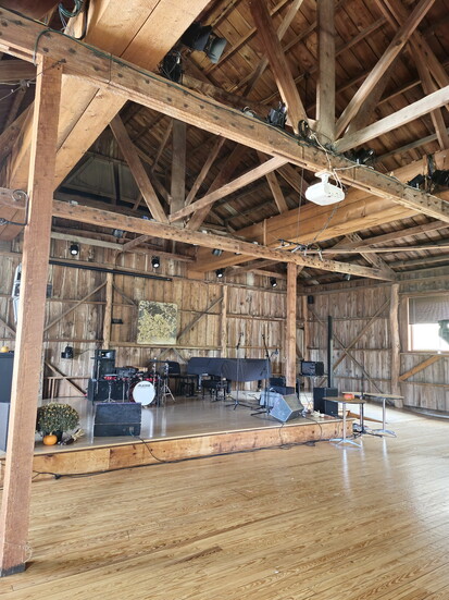 Stage at Garth Newel Music Center. Photo Credit: Trevor Joppich