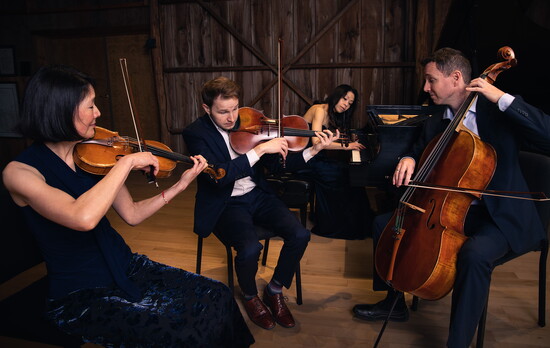 Musicians at Garth Newel Music Center. Photo courtesy of Garth Newel Music Center