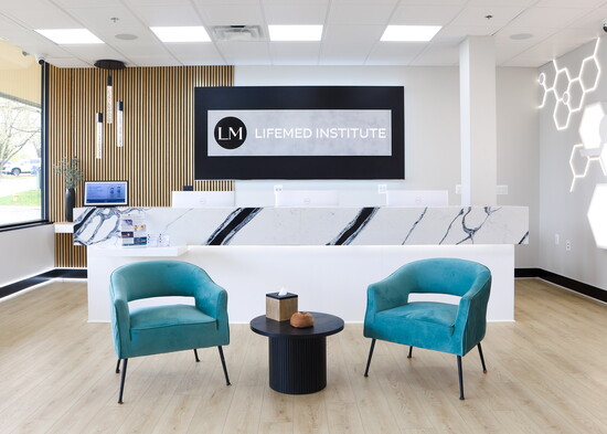 The interior of LifeMed Institute. Photo Credit: Beverly Funkhouser