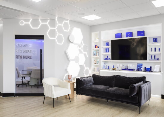 The interior of LifeMed Institute. Photo Credit: Beverly Funkhouser