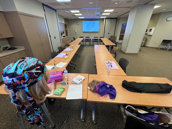 Classroom where Michelle Ward teachers. Photo courtesy of Michelle Ward