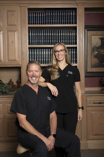 Dr. Roberta Wright and Dr. Lars Bouma