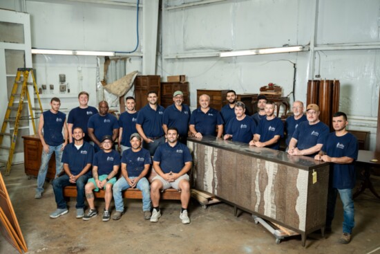 Staff of C&S Refinishing & Upholstery.