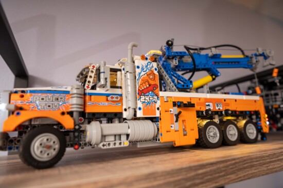 LEGO Technic Heavy-Duty Tow Truck.