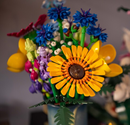 LEGO Flowers make a beautiful bouquet.  