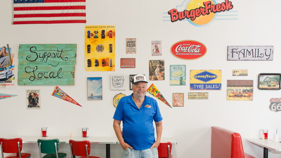 Owner James Canada poses in new Atascocita location