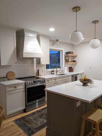 A kitchen remodeled by Revive General Contracting.