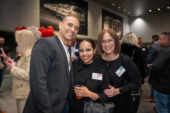 Jaime Azcona, Nikki Azcona and Maria Arias