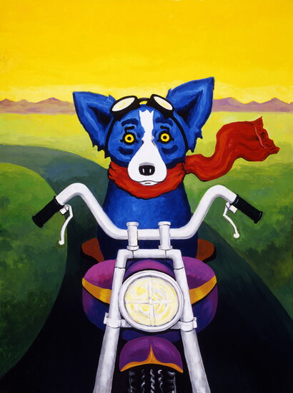 A Faster Breed by George Rodrigue, 2000