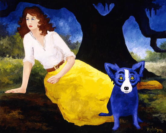 Handle My Heart with Care by George Rodrigue, 1995