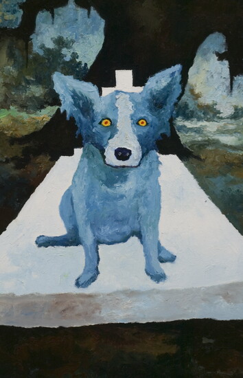 Man's Best Friend by George Rodrigue, 1989