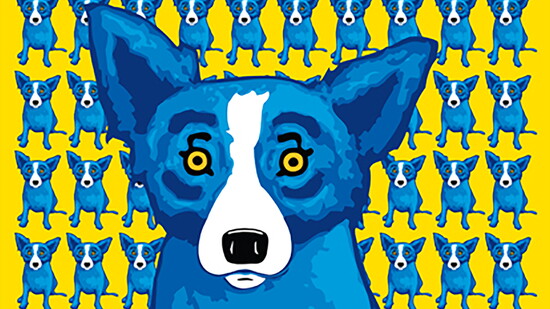 Are You Lonesome Tonight by George Rodrigue, 2009