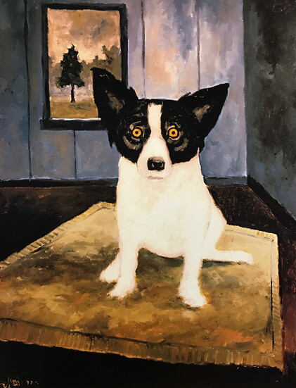 TIffany as She Really Was by George Rodrigue, 1992