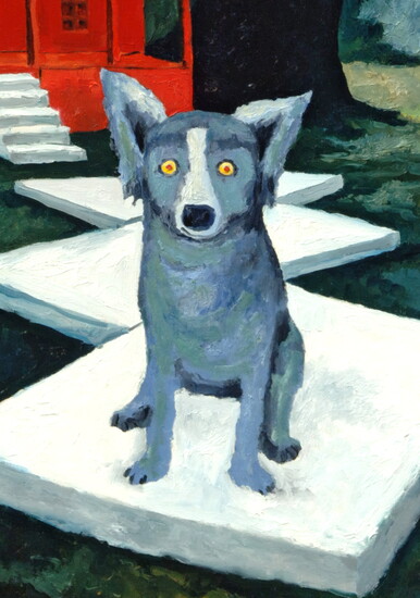 Watchdog by George Rodrigue, 1983