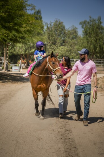 "Amazing things happen when a kid gets on a horse," says GAIT Founder & Director, Margaret Rich.
