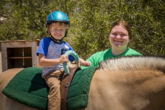 "Amazing things happen when a kid gets on a horse," says GAIT Founder & Director, Margaret Rich.