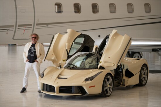 Sammy Hagar and his 2015 LaFerrari