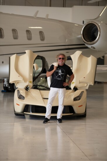 Sammy Hagar and his 2015 LaFerrari