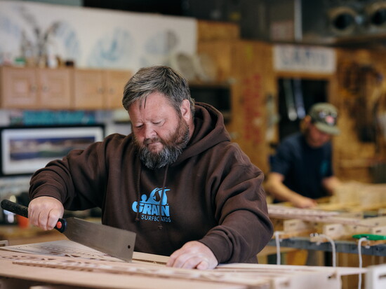 Craftsman at work