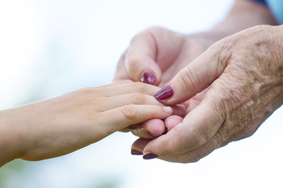 A simple touch captures the heart of the Silver Tsunami: caring for loved ones while planning for a legacy that lasts.
