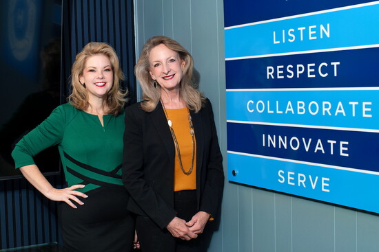 Tricia and Helen stand by their company values