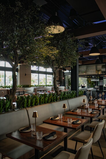 An inside look at Fabio Viviani's LAGO in Lake Zurich.