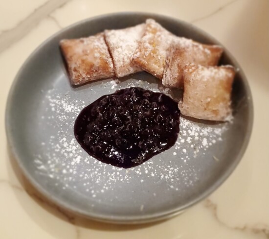 Beignets With Berries / Photo by Becky Diamond