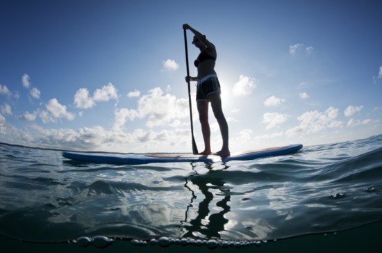 Lake Paddle Boarding