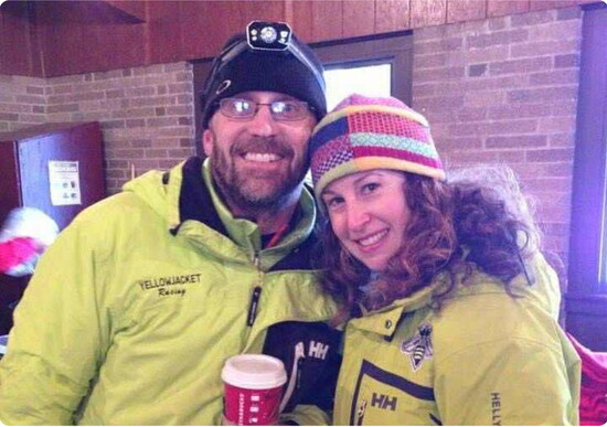 Ellen Brenner and David “Boots” Boutillier, ownes of Fleet Feet 