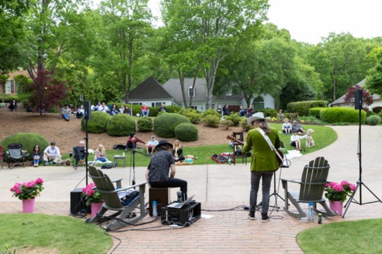   From recording The Living Room, to revisiting classic albums, to an impromptu concert from this front lawn in Sandy Springs, Ed Rolland never seems to stop.