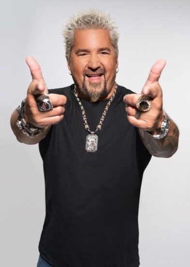 Chef, restaurateur, and Emmy Award-winning television host Guy Fieri.