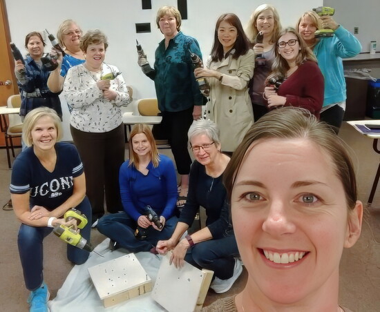 Beth with BCCC Hip Chicks