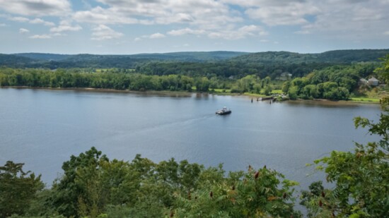 There are two ferries on the Connecticut River, one runs between East Haddam and Chester. 