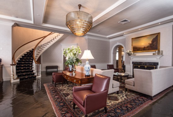 The beautiful lobby of the Inn has been recently renovated to reflect the Inn’s elegance and easy charm.