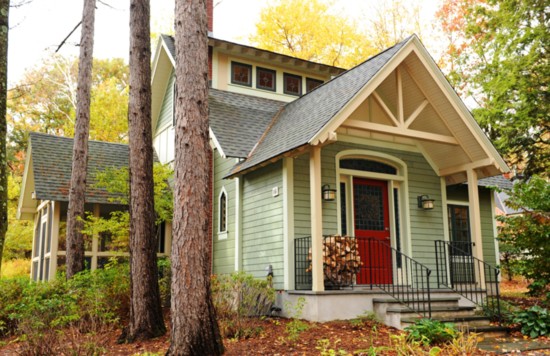 Artist Cottage entrance. Photo courtesy of Winvian Farm