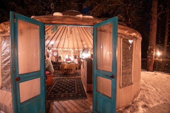 Blue Moon Yurt in McCall