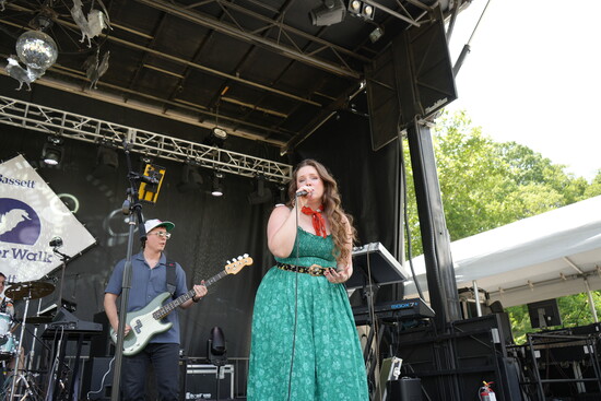 Erin & The Wildfire performing at Rooster Walk. Photo Credit: James Lisowski