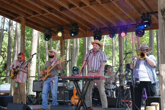 Hustle Souls performing at Rooster Walk. Photo Credit: James Lisowski