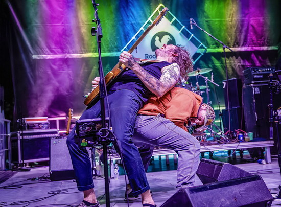 Andy Frasco & The U.N. playing at Rooster Walk. Photo Credit: Willa Stein