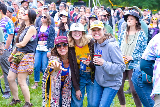 People enjoying Rooster Walk. Photo Credit: Willa Stein