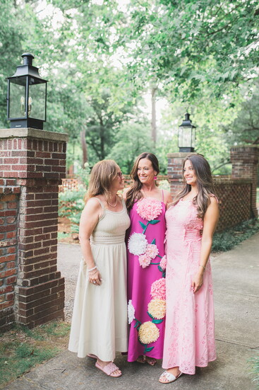 Nicolette Fazio, Nadine Dorrington and Nicolle Malpartida