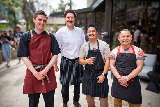 Foodfort Showdown Sous-chefs from local restaurants