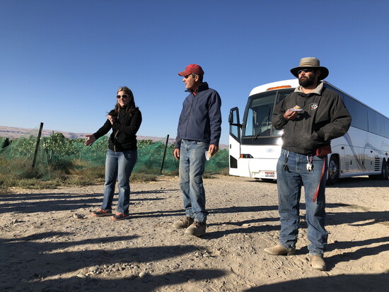 Williamson Orchards and Vineyards is operated by the 4th generation Beverly, Michael and Patrick Williamson. Originally 80 acres and is 200 acres today.